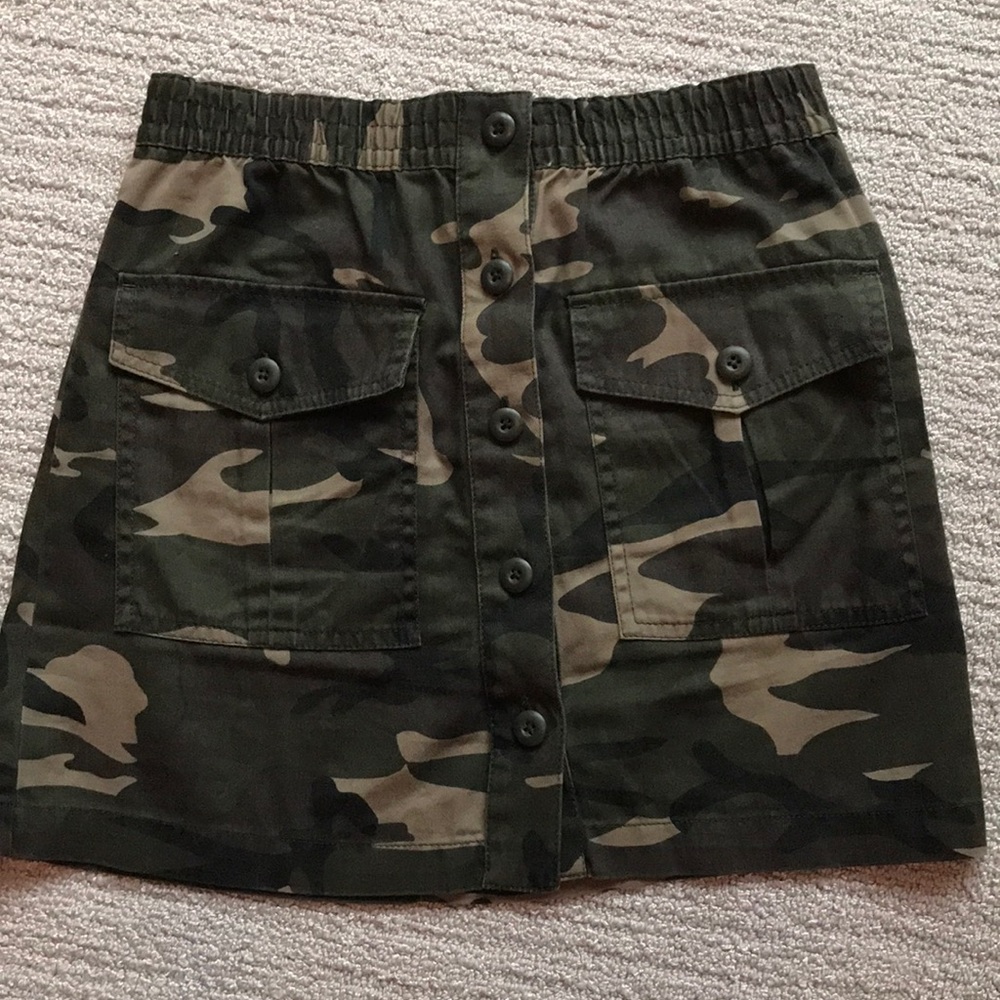 Forever XXI Camo Skirt